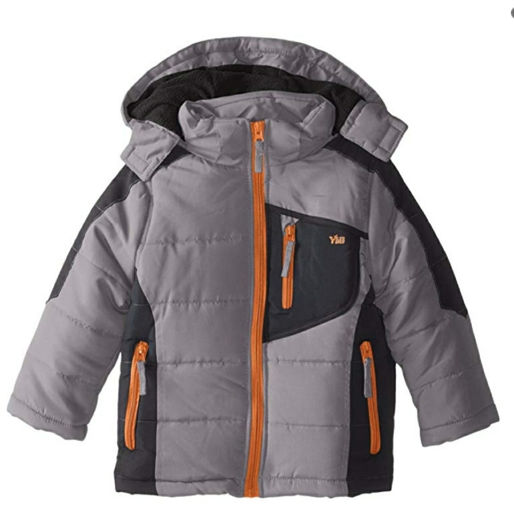 New YMI Boys' Bubble Jacket with Detachable Hood